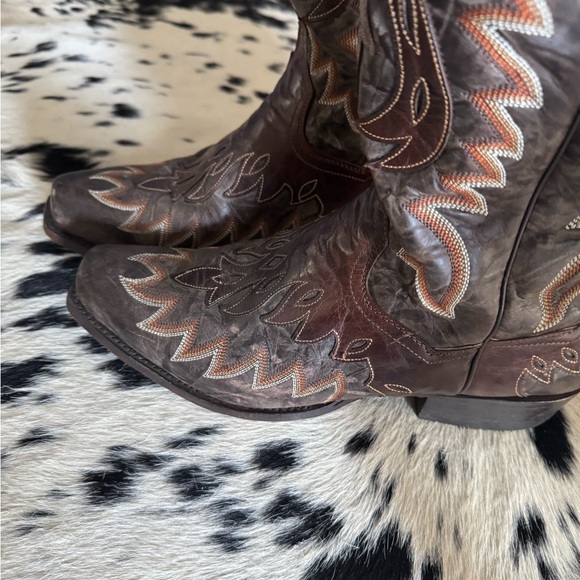Dan Post Brown Western Boots - Picture 5 of 7